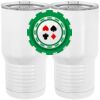 20 oz. Tall Stainless Steel Vacuum Insulated Tumbler White Thumbnail