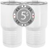 20 oz. Tall Stainless Steel Vacuum Insulated Tumbler White Thumbnail