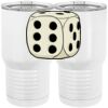 20 oz. Tall Stainless Steel Vacuum Insulated Tumbler White Thumbnail