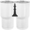 20 oz. Tall Stainless Steel Vacuum Insulated Tumbler White Thumbnail