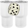 20 oz. Tall Stainless Steel Vacuum Insulated Tumbler White Thumbnail