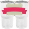 20 oz. Tall Stainless Steel Vacuum Insulated Tumbler White Thumbnail