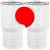 20 oz. Tall Stainless Steel Vacuum Insulated Tumbler White Thumbnail