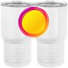 20 oz. Tall Stainless Steel Vacuum Insulated Tumbler White Thumbnail