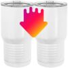 20 oz. Tall Stainless Steel Vacuum Insulated Tumbler White Thumbnail