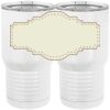 20 oz. Tall Stainless Steel Vacuum Insulated Tumbler White Thumbnail