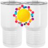 20 oz. Tall Stainless Steel Vacuum Insulated Tumbler White Thumbnail