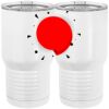 20 oz. Tall Stainless Steel Vacuum Insulated Tumbler White Thumbnail