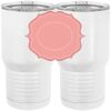20 oz. Tall Stainless Steel Vacuum Insulated Tumbler White Thumbnail