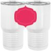 20 oz. Tall Stainless Steel Vacuum Insulated Tumbler White Thumbnail