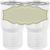 20 oz. Tall Stainless Steel Vacuum Insulated Tumbler White Thumbnail