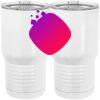 20 oz. Tall Stainless Steel Vacuum Insulated Tumbler White Thumbnail