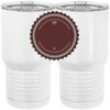 20 oz. Tall Stainless Steel Vacuum Insulated Tumbler White Thumbnail
