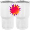 20 oz. Tall Stainless Steel Vacuum Insulated Tumbler White Thumbnail