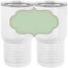20 oz. Tall Stainless Steel Vacuum Insulated Tumbler White Thumbnail