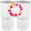 20 oz. Tall Stainless Steel Vacuum Insulated Tumbler White Thumbnail