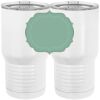 20 oz. Tall Stainless Steel Vacuum Insulated Tumbler White Thumbnail