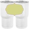 20 oz. Tall Stainless Steel Vacuum Insulated Tumbler White Thumbnail