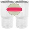 20 oz. Tall Stainless Steel Vacuum Insulated Tumbler White Thumbnail