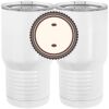 20 oz. Tall Stainless Steel Vacuum Insulated Tumbler White Thumbnail