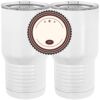 20 oz. Tall Stainless Steel Vacuum Insulated Tumbler White Thumbnail