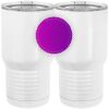 20 oz. Tall Stainless Steel Vacuum Insulated Tumbler White Thumbnail