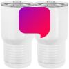 20 oz. Tall Stainless Steel Vacuum Insulated Tumbler White Thumbnail