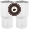 20 oz. Tall Stainless Steel Vacuum Insulated Tumbler White Thumbnail