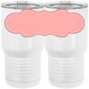 20 oz. Tall Stainless Steel Vacuum Insulated Tumbler White Thumbnail