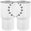 20 oz. Tall Stainless Steel Vacuum Insulated Tumbler White Thumbnail