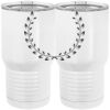 20 oz. Tall Stainless Steel Vacuum Insulated Tumbler White Thumbnail