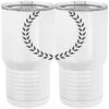 20 oz. Tall Stainless Steel Vacuum Insulated Tumbler White Thumbnail
