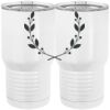 20 oz. Tall Stainless Steel Vacuum Insulated Tumbler White Thumbnail