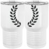 20 oz. Tall Stainless Steel Vacuum Insulated Tumbler White Thumbnail