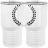 20 oz. Tall Stainless Steel Vacuum Insulated Tumbler White Thumbnail
