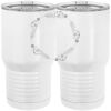 20 oz. Tall Stainless Steel Vacuum Insulated Tumbler White Thumbnail