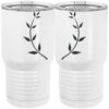 20 oz. Tall Stainless Steel Vacuum Insulated Tumbler White Thumbnail