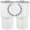 20 oz. Tall Stainless Steel Vacuum Insulated Tumbler White Thumbnail