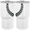 20 oz. Tall Stainless Steel Vacuum Insulated Tumbler White Thumbnail