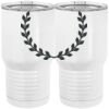 20 oz. Tall Stainless Steel Vacuum Insulated Tumbler White Thumbnail