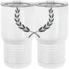 20 oz. Tall Stainless Steel Vacuum Insulated Tumbler White Thumbnail