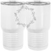 20 oz. Tall Stainless Steel Vacuum Insulated Tumbler White Thumbnail