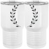 20 oz. Tall Stainless Steel Vacuum Insulated Tumbler White Thumbnail