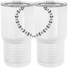 20 oz. Tall Stainless Steel Vacuum Insulated Tumbler White Thumbnail