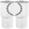 20 oz. Tall Stainless Steel Vacuum Insulated Tumbler White Thumbnail