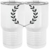 20 oz. Tall Stainless Steel Vacuum Insulated Tumbler White Thumbnail