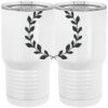 20 oz. Tall Stainless Steel Vacuum Insulated Tumbler White Thumbnail