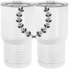 20 oz. Tall Stainless Steel Vacuum Insulated Tumbler White Thumbnail