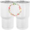 20 oz. Tall Stainless Steel Vacuum Insulated Tumbler White Thumbnail