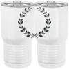 20 oz. Tall Stainless Steel Vacuum Insulated Tumbler White Thumbnail